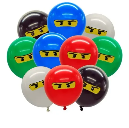 BALÕES DECORAÇÃO NINJAGO