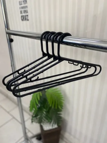 Cabide fino preto - Duzia