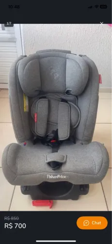 Cadeirinha carro Fisher Price ISOFIX