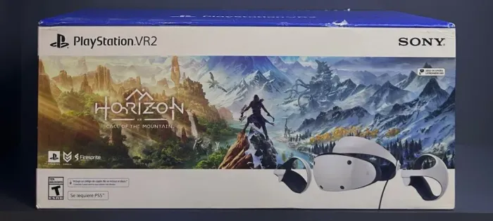 Sony PS VR2 Óculos Realidade Virtual - Horizon Call Of The Mountain Edition - Produto Novo