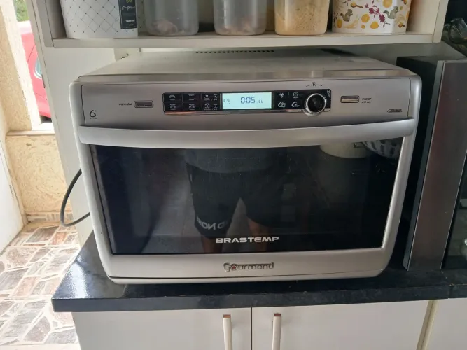 Microondas Brastemp 31 litros inox