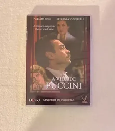 DVD Duplo Versátil: 'A Vida de Puccini' (Minissérie italiana de 2009)