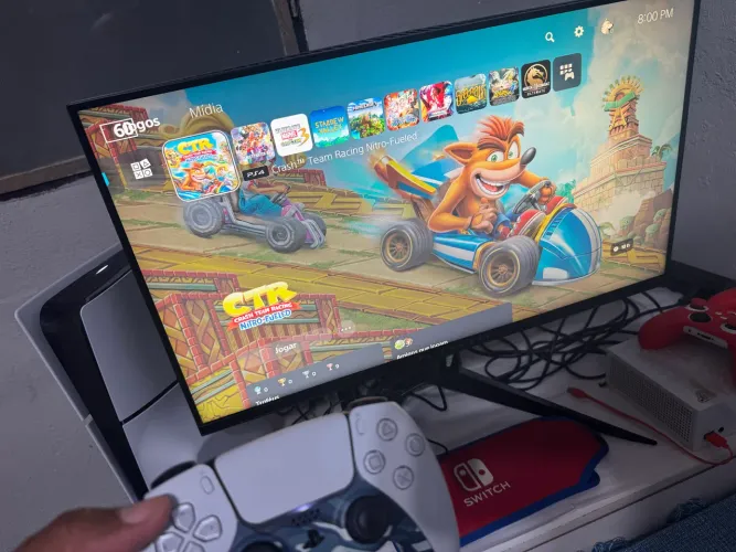 PS5 Slim Mídia Física 1TB