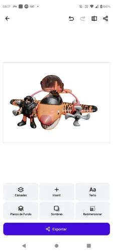 Avião Tubarão com Boneco