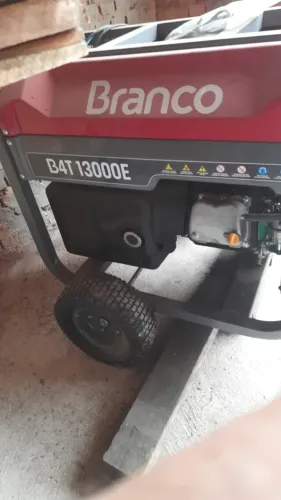 Gerador Portátil Branco Motores B4T-13000E