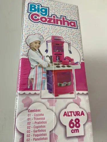 Cozinha Infantil Big Cozinha Sai Água de Verdade Fogão - Big?Star