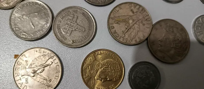 Moedas antigas 