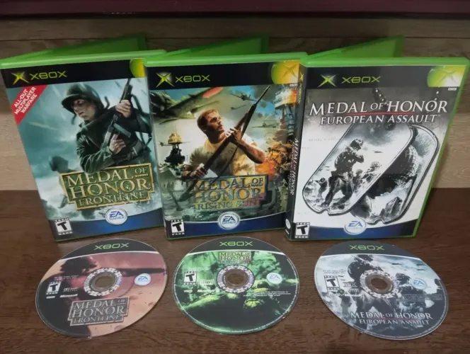 Medal of Honor - Xbox - Coleção Completa (REPRÔ)