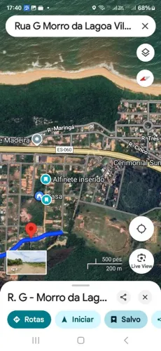 Lote ponta da fruta-escriturado-360m2-troco-parcelo-leia -Rua G, morro da lagoa-Vila velh