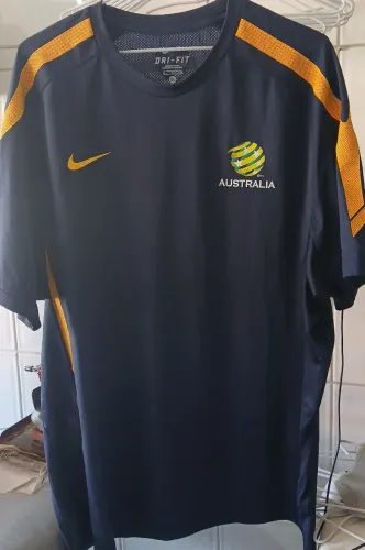 Camisa Treino Australia Nike Copa 2006 Alemanha Azul Nova Frete Gratis