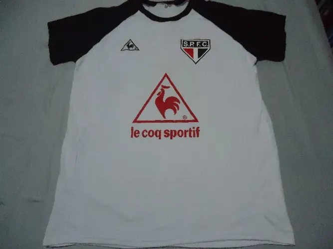 le coq sportif - camisa do são paulo treino - tam gg (veste melhor g) - nova, sem uso