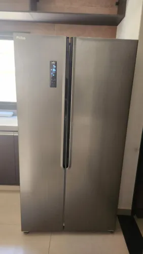 Refrigerador Side By Side Inverter Inox 437l 127v - Philco PRF533I