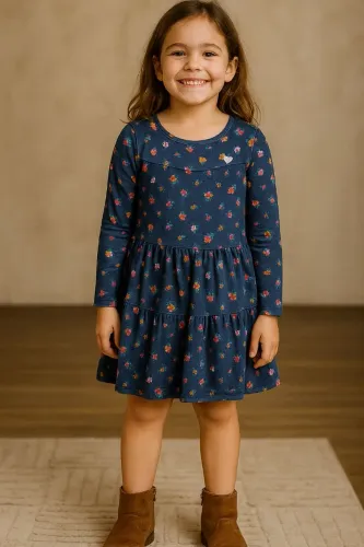 Vestido estampa floral Tamanho 8