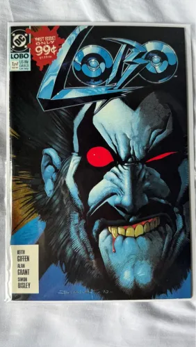 Lobo #1 a #4 primeira apariçao do lobo em serie solo ediçao importada