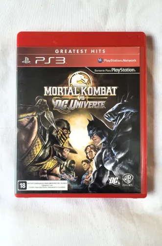 Jogo de Ps3 MORTAL KOMBAT vs DC UNIVERSE