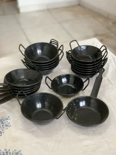 Jogo de panelinhas para porções 