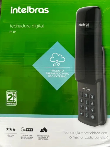 Fechadura digital intelbras FR 10 NOVA 