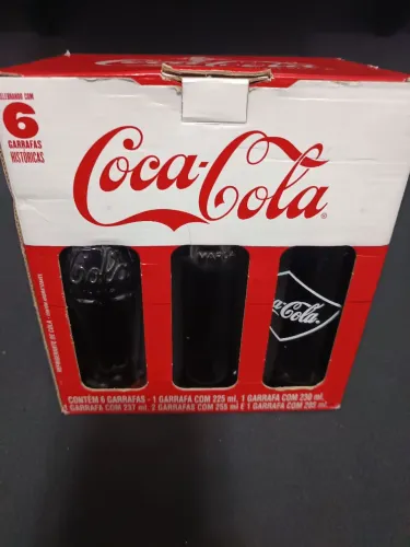 Garrafas Coca Cola colecionáveis 