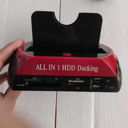 All in 1 HDD Docking Station (SATA/IDE) - Novo, Nunca Usado