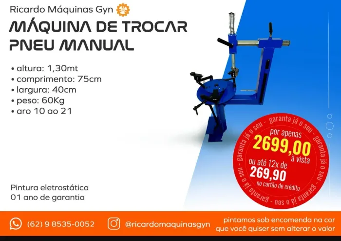 Máquina de trocar pneu Moto Manual