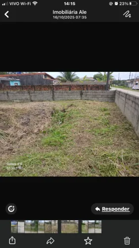 Vendo um terreno em ilha comprida na Balneário Britânia!