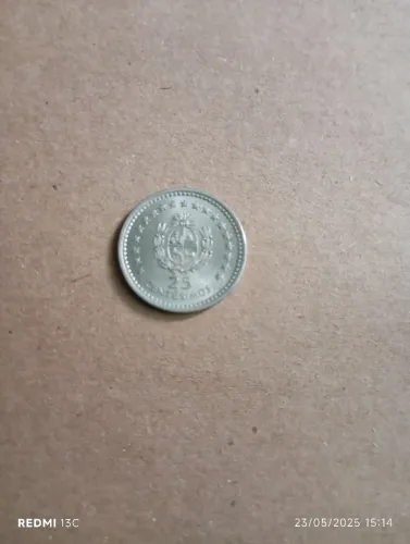 Moeda 25 Centésimos de Uruguai,1960