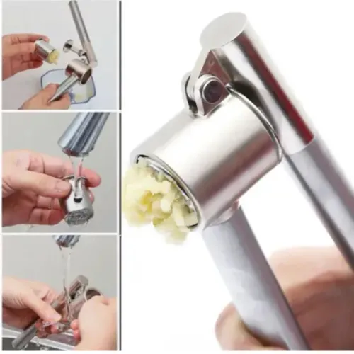 Espremedor de Alho Inox - Novo na Caixa