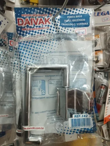 Porta Papel Higiênico DAIVAK - Durabilidade e Facilidade na Instalação