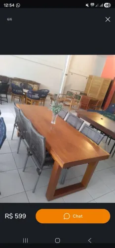 Mesa rústica 2.50