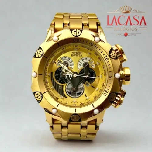 Relógio Masculino Invicta Hybrid Venom Excalibur Iron Man - Resistente Água Queda