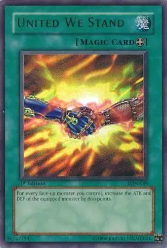Yugioh!!! United We Stand LON-049 Ultra Rare