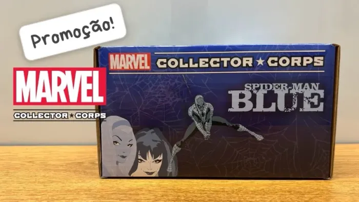 Funko Marvel Collector Corps Subscription Box: Spider-Man Blue