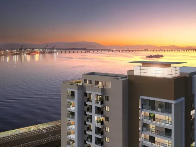 Apartamento Double Studio com Vista eterna para Baía de Guanabara ( Poucas Unidades )