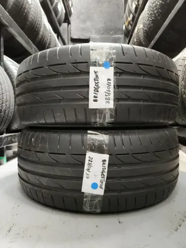 Par de pneus 225 50 aro 17 Bridgestone Run Flat