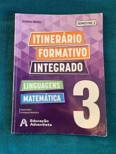 Argumentação e Investigação matemática 2° semestre adventista 3° ano do ensino médio 