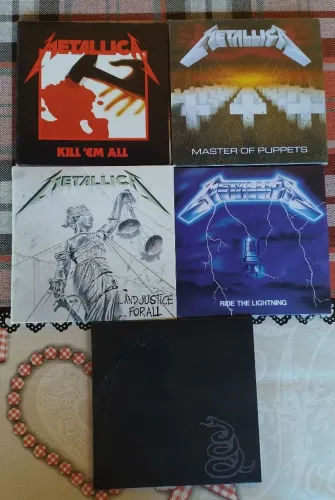 Metallica - Coleção CDs Digisleeve 83-91