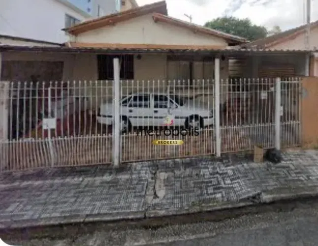 Terreno à venda, 216 m² por R$ 694.000,00 - Vila Scarpelli - Santo André/SP