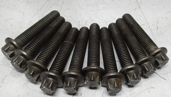 Kit Parafuso Mancal Virabrequim Onix 1.0 2013 - 2018 - Preto