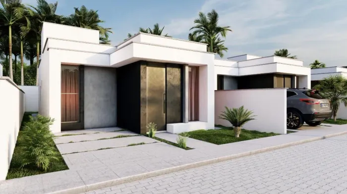 Casa de condomínio para venda tem 78 metros quadrados com 3 quartos em Centro - Barreirinh