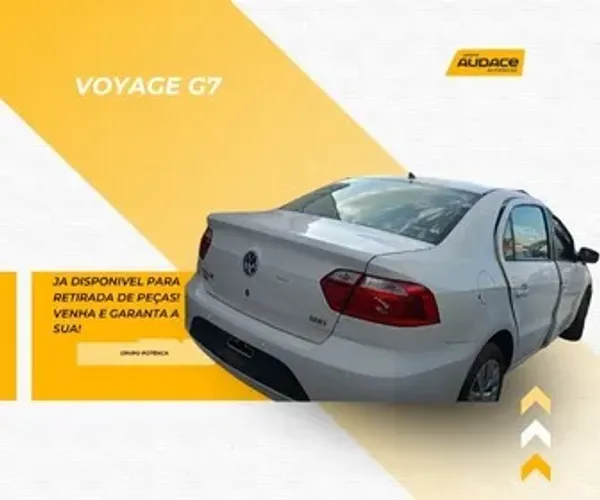 Sucata Voyage G7. Ja disponivel para retiradas de peças!