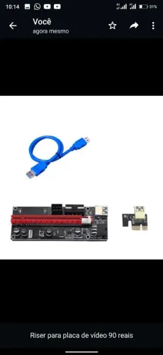 Placa riser pc