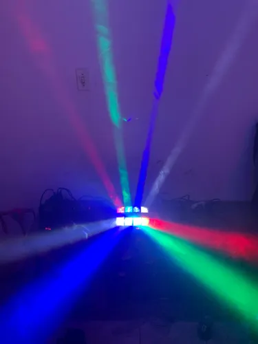 Mini Moving Spider Beam RGBW 5w