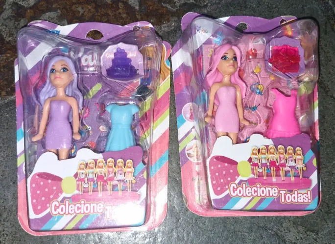 Mini boneca Patty tipo polly nova 