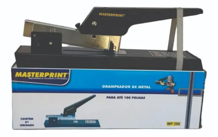 Grampeador para até 120 folhas