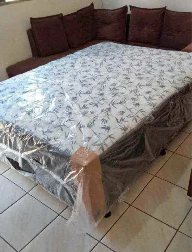 Cama Box Nova com Colchão Confortável 299,99 frete grátis para Uberlandia