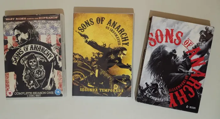 ***NÃO ACEITO OFERTAS*** Sons of Anarchy 3 temporadas completas ORIGINAIS!