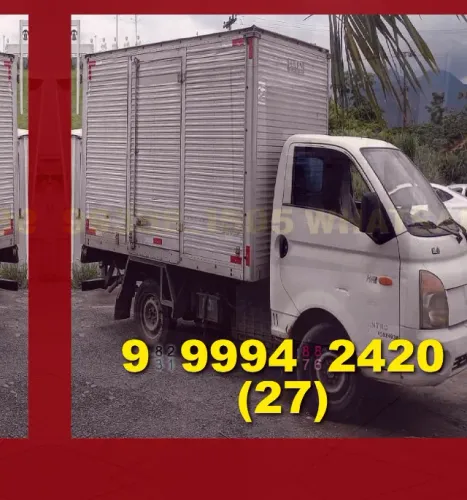 Frete! mudanças com qualidade e segurança! excelente transporte baú!