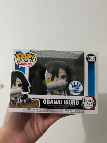 Funko Obanai Iguro 1395 Original com caixa