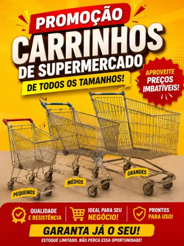 Carrinhos de supermercado 