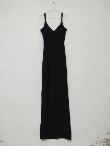 Vestido - preto longo